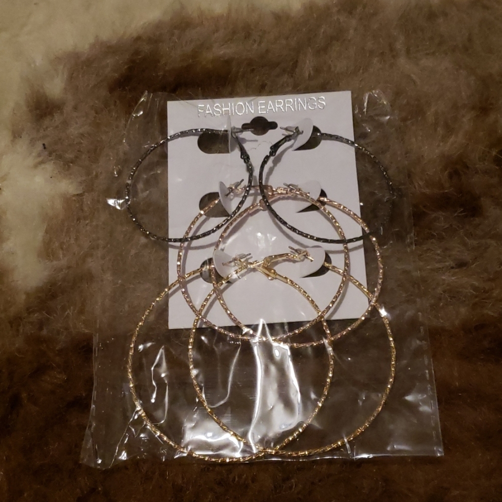 Hoop earrings